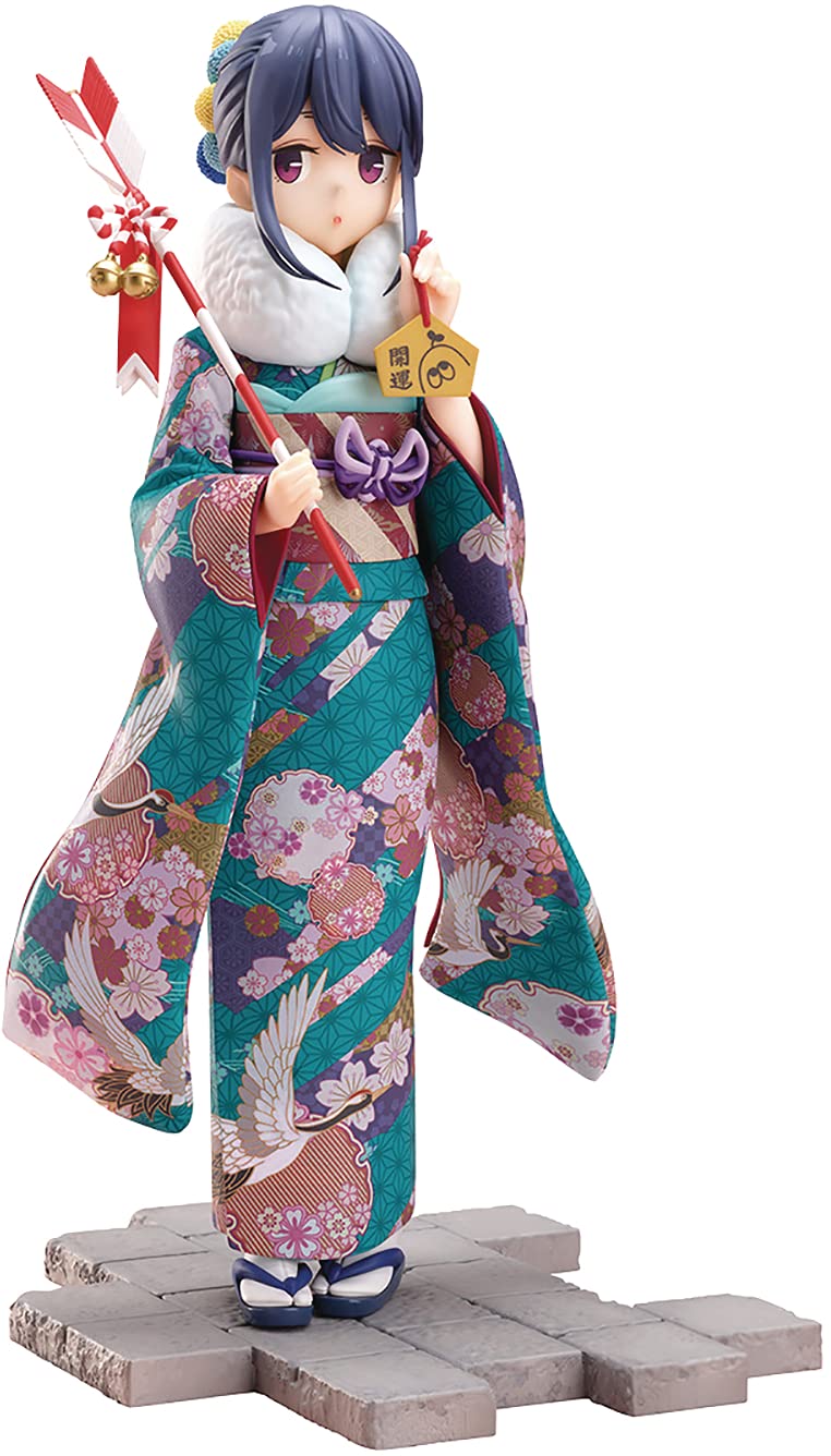 "Yuru Camp" 1/7 Scale Figure Shima Rin Furisode Ver.