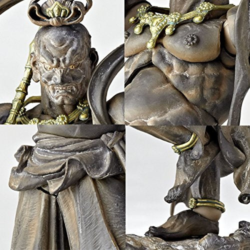 Kongo Rikishi Agyo (Wood Ver. version) Revoltech Takeya (#18EX) - Kaiyodo