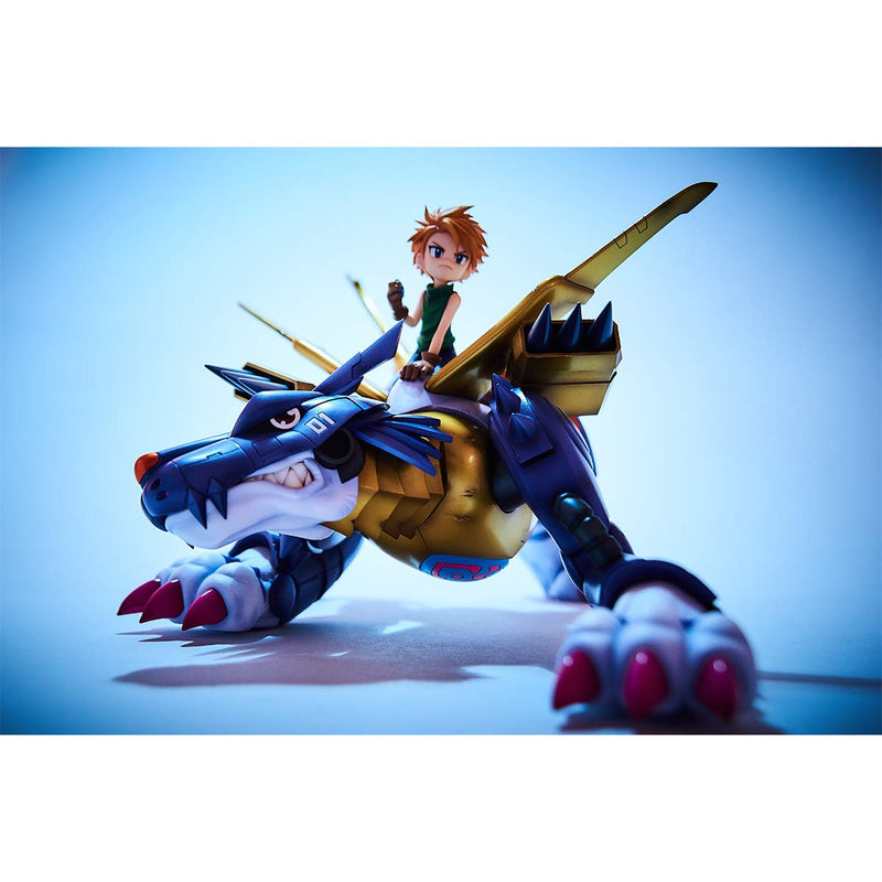 "Digimon Adventure" Precious G.E.M. Series MetalGarurumon & Ishida Yamato