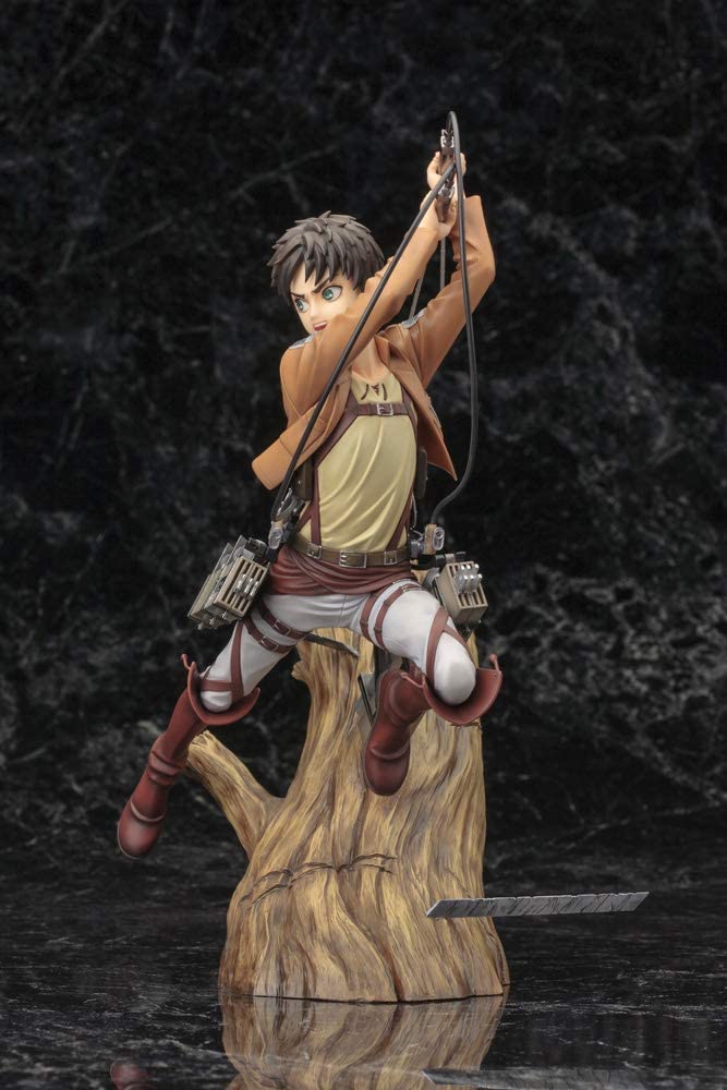 "Ataque en Titan" Artfx J Eren Yeager Package Package Ver. 1/8 escala (kotobukiya)