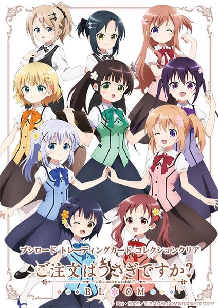 Bushiroad Trading Card Collection Clear "Gochumon wa Usagi Desu ka? Bloom"