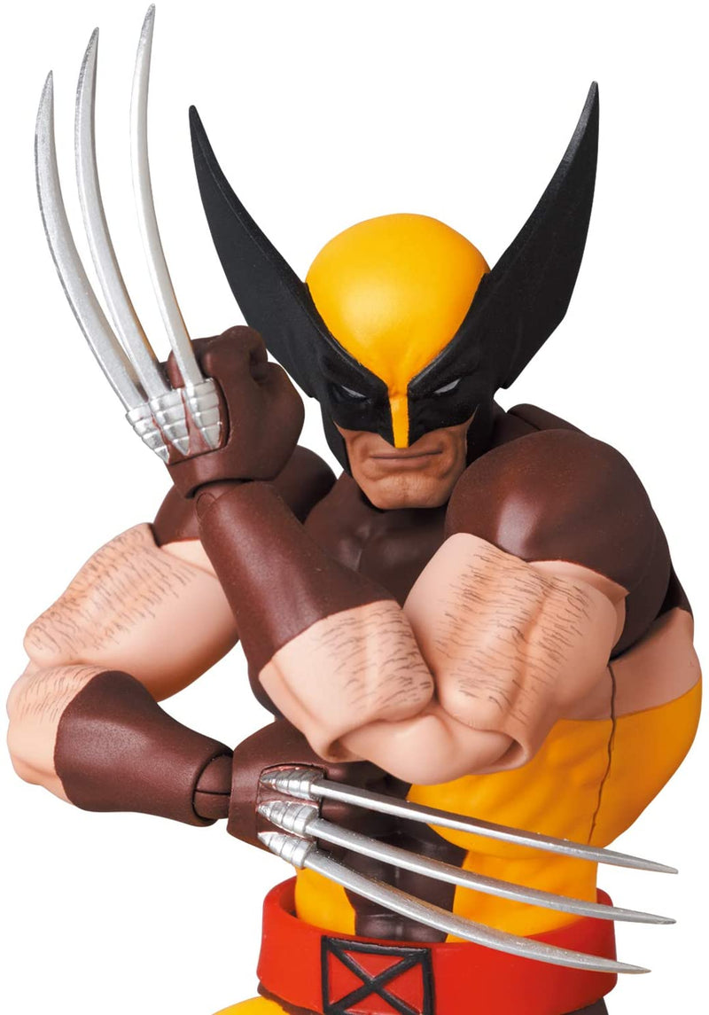 X-Men - Mafex No.138 Wolverine Brown Comic Ver. (Jouet Medicom)