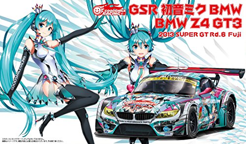 Hatsune Miku 2013 Hatsune Miku Good Smile Racing BMW Z4 GT3 (BMW Z4 GT3 - Round 6 (Fuji) Versione) - Scala 1/24 - Itasha, Good Smile Racing - Fujimi