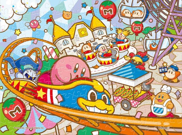 "Kirby's Dream Land" Jigsaw Puzzle Mame Puzzle Clear 150 Piece MA-C18 Pupupu Park, Open!