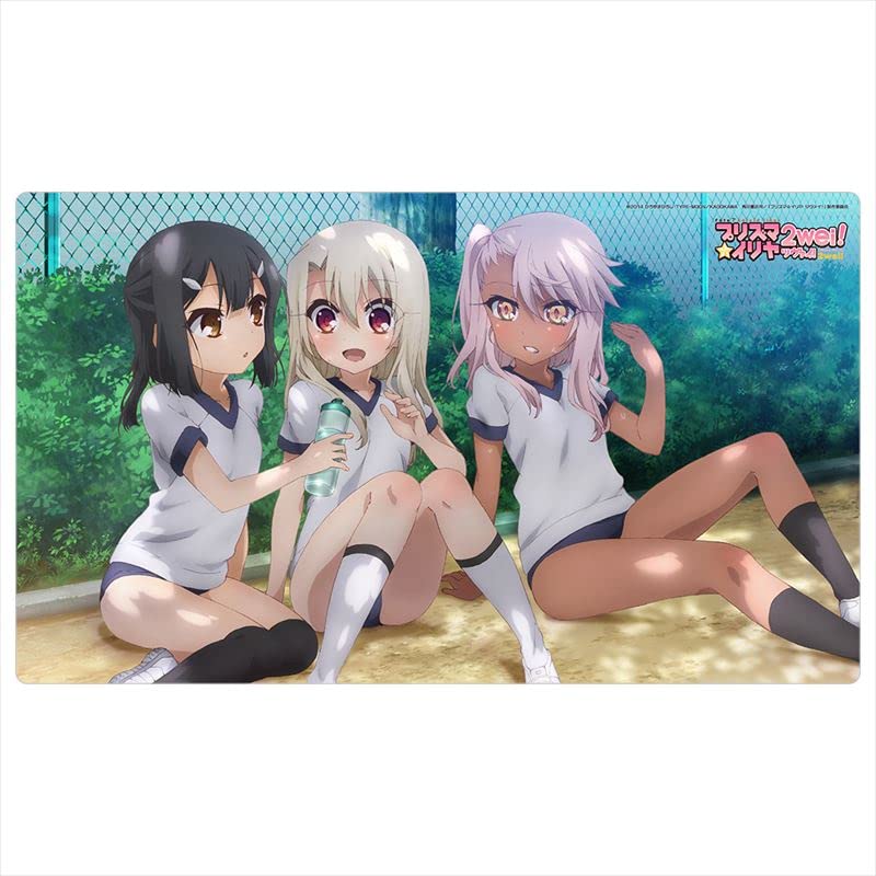 "Fate/kaleid liner Prisma Illya 2wei!" Rubber Mat Illya & Miyu & Chloe