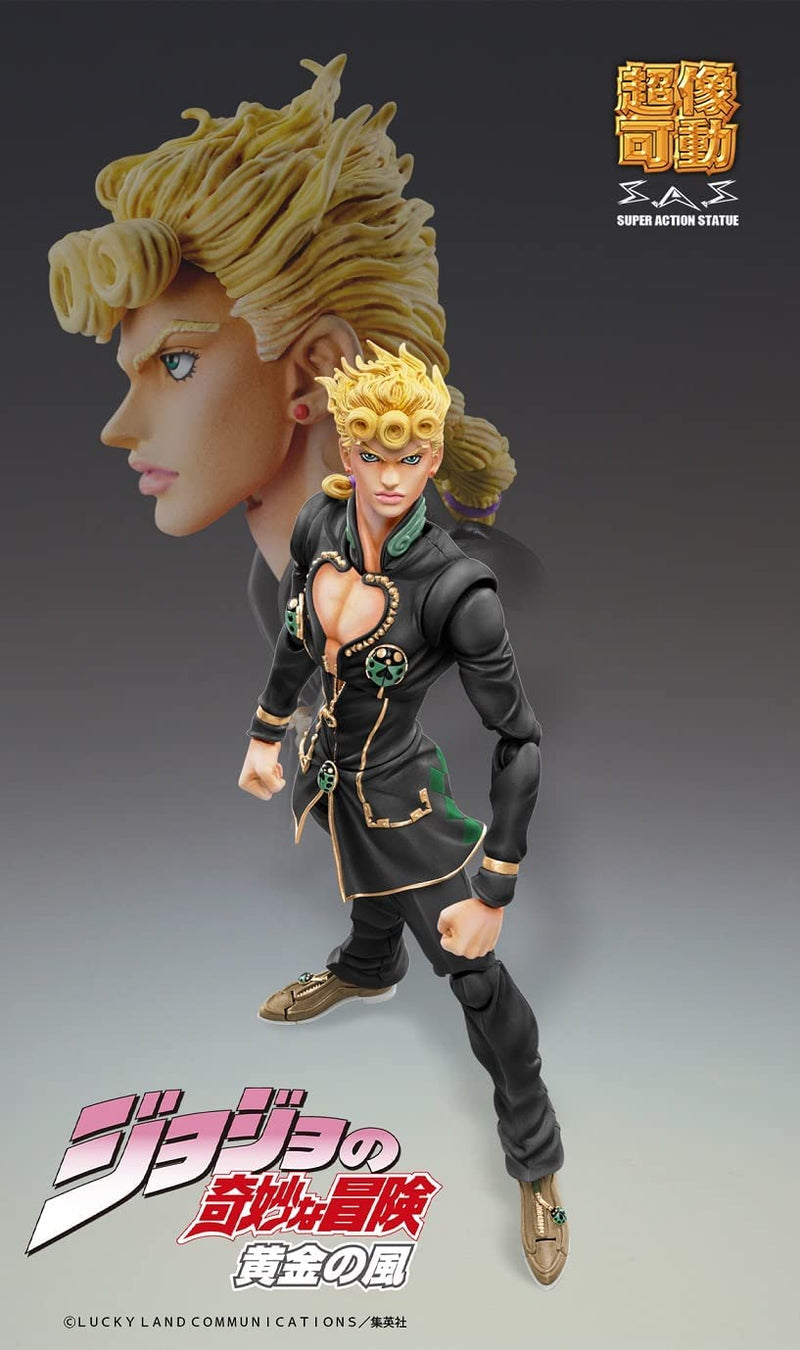 "Jojo's Bizarre Adventure -Part V-" Statue Super Action Giorno Giovanna Ver. NOIR