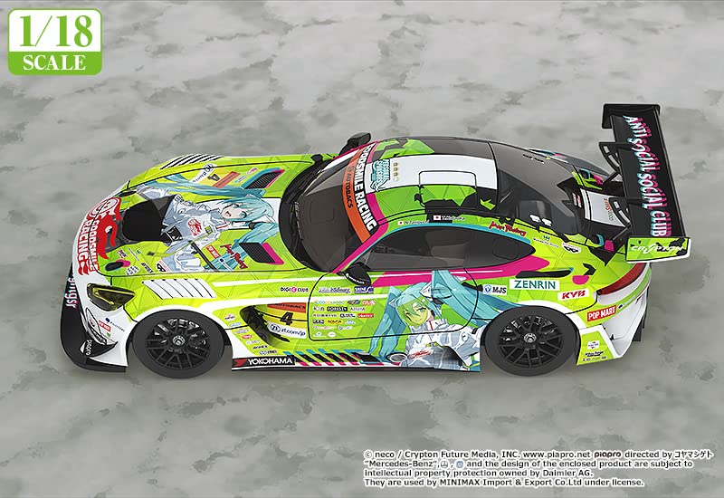 Hatsune Miku GT Project 1/18 GOOD SMILE Hatsune Miku AMG 2022 Season Opening Ver.