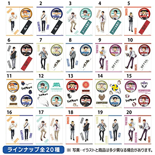 "Haikyu!!" Characterable Stickers