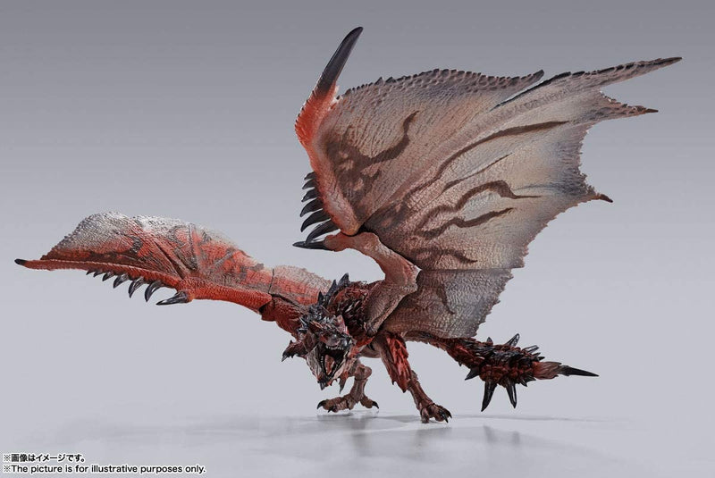 Monster Hunter World - S.H.MonsterArts Rathalos/Liolaeus (Bandai Spirits)