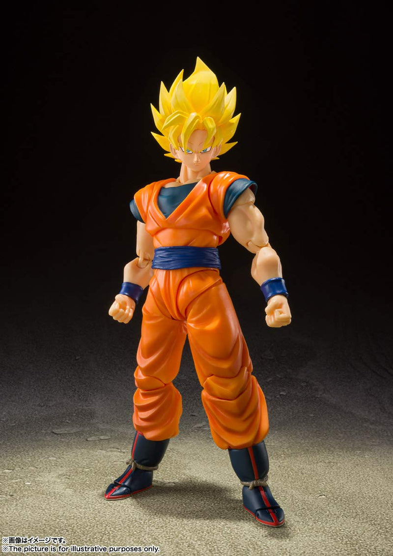 H. figuarts "Dragon Ball Z" fils de super Saiyan gokou pleine puissance