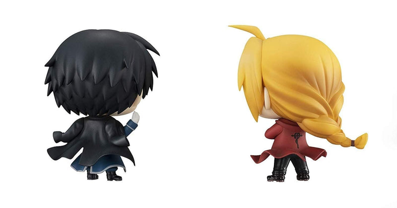 Chimi Mega Compañero De La Serie! Hagane no Renkinjutsushi Fullmetal Alchemist - Edward Elric y Roy Mustang (MegaHouse)