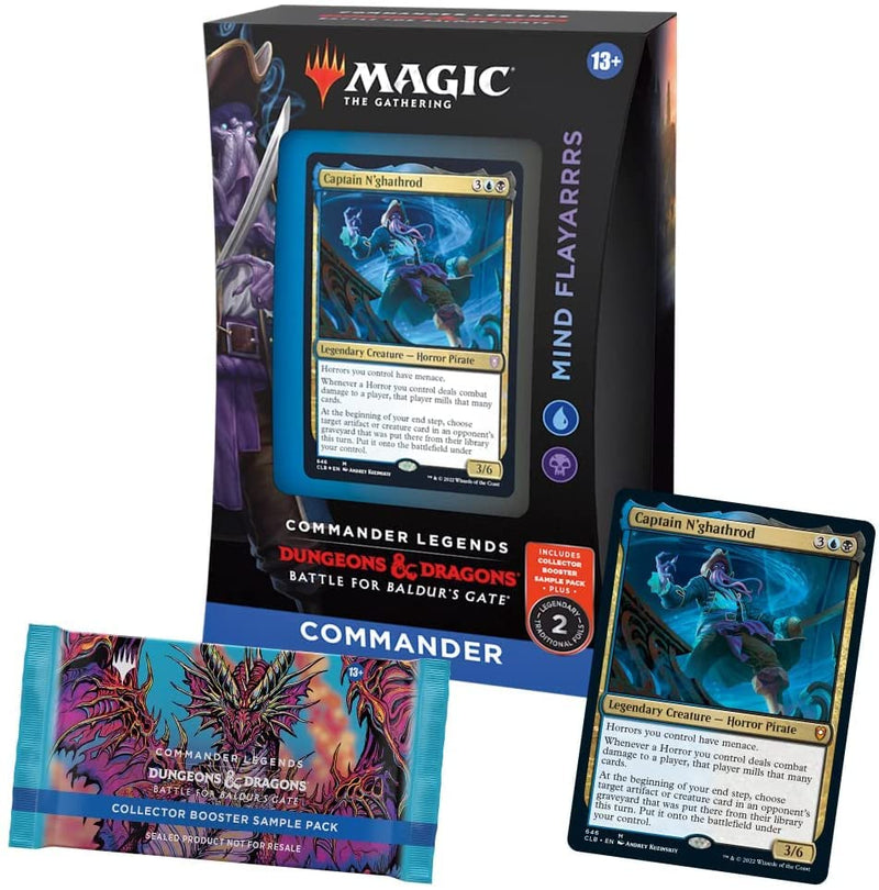 MAGIC: The Gathering Commander Legends: Battle for Baldur's Gate Commander Deck 4 Types (English Ver.)