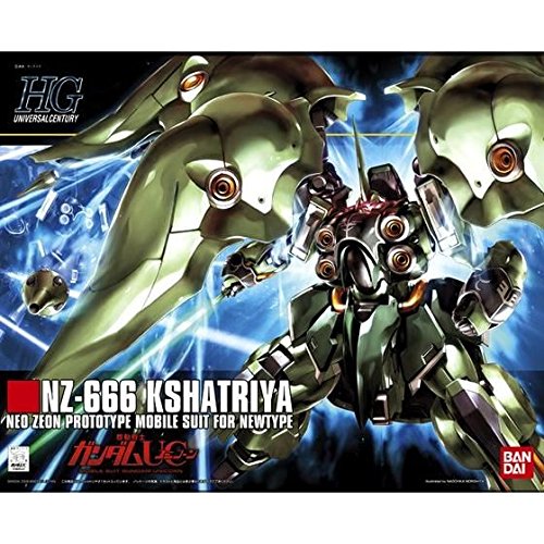 NZ-666 Kshatriya - 1/144 scala - HGUC (#099) Kidou Senshi Gundam UC - Bandai