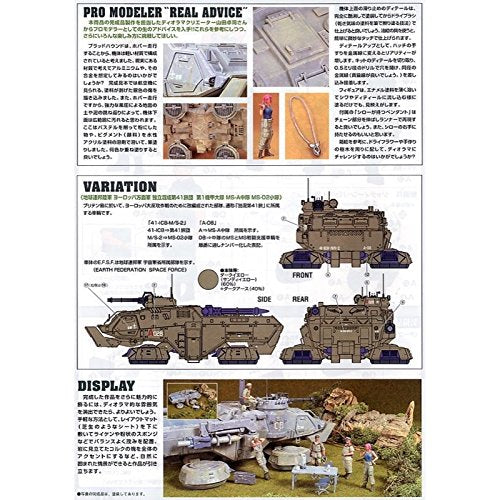 Set d'information sur le peloton - 1/35 échelle - U.C. Graphique dur (3) Kidou Senshi Gundam: Dai 08 MS Shotai - Bandai
