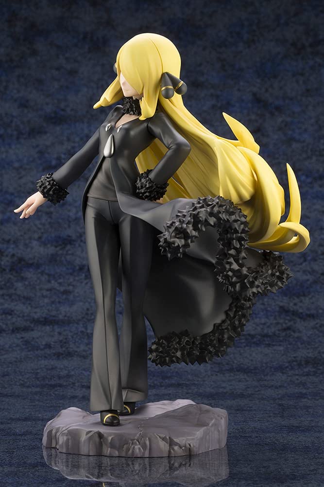 "Serie Pokemon / Monstruos de bolsillo" Artfx J Cynthia / Shirona con Garchomp / Gaburias (Kotobukiya)