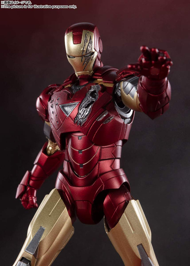 S.H.Figurats "Avengers" Iron Man Mark 6 -BATTLE DAMAGE EDITION- (Avengers)