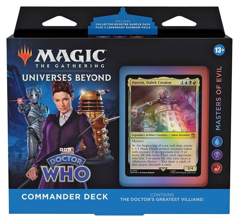 MAGIC: The Gathering Doctor Who Commander Deck 4 Types (English Ver.)