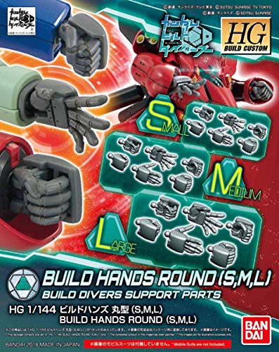 1/144 HGBC "Gundam Build Fighters" Buildhands Round (S M L Size)