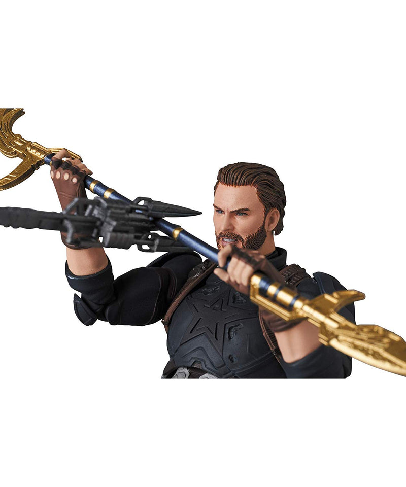 Avengers: Infinity War - Captain America - Mafex No.122 - Infinity War Ver. (Jouet Medicom)