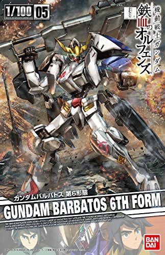 ASW-G-08 Gundam Barbatos (6th Form version) - 1/100 scale - 1/100 Gundam Iron-Blooded Orphans Model Series (#05), Kidou Senshi Gundam Tekketsu no Orphans - Bandai