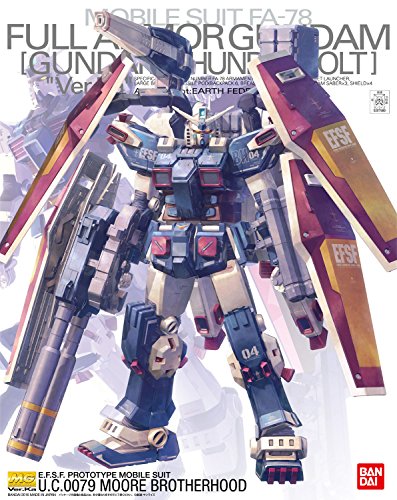 FA-78 Full Armor Gundam (ver. Versión ka) - 1/100 escala - MG (# 193), Kidou Senshi Gundam Thunderbolt - Bandai