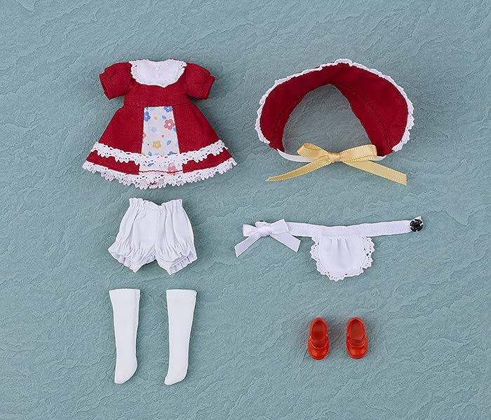 Nendoroid Doll Outfit Set Old-Fashioned Dress (Red)