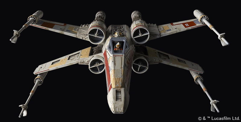 Star Wars 1 / 72 X - wing Starfighter Red Team package