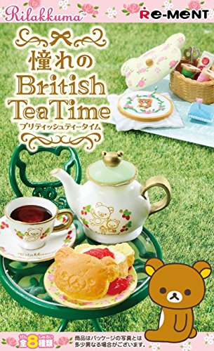 Rilakkuma Akogare no British Tea Time Rilakkuma - Re-Ment