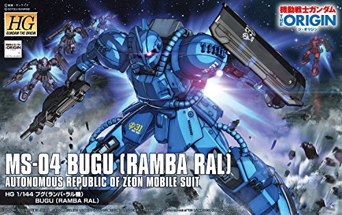 MS-04 Bugu (Versión personalizada Ramba RAL) - 1/144 Escala - Hg Gundam el origen, Kidou Senshi Gundam: El origen - Bandai