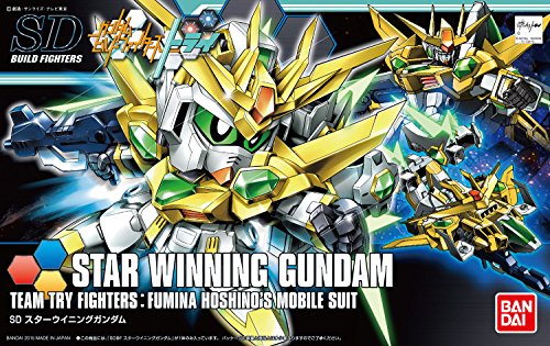 SD-237S Star Ganning Gundam HGBF (# 030) SDBF, Gundam Build Fighters Try - Bandai