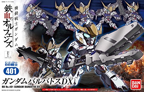 ASW-G-08 Gundam Barbatos (Version DX) SD Gundam BB Senshi (# 401), Kidou Senshi Gundam Tekketsu No Orphelins-Bandai