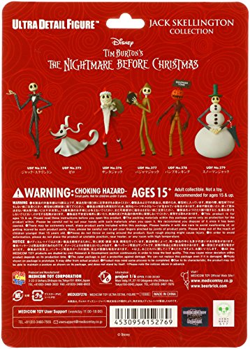Jack Skellington Ultra Detail Figure (No.276) The Nightmare Before Christmas - Medicom Toy