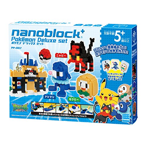 Nanoblock "Pokemon" Character Set