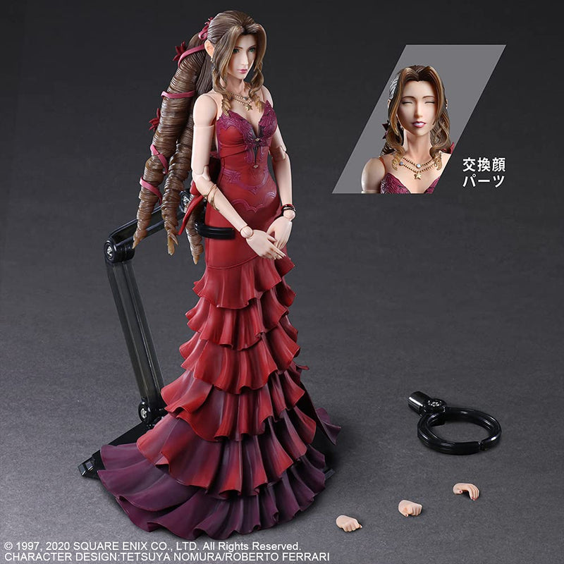 "Final Fantasy VII Remake" Play Arts Kai Aerith Gainsborough -Dress Ver.-