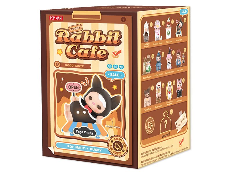 POPMART PUCKY Rabbit Cafe Series
