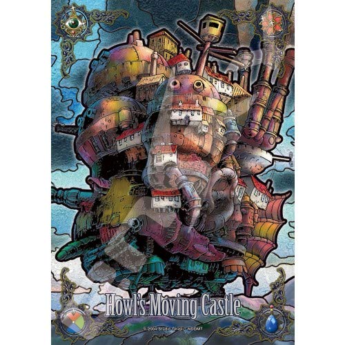 Art Crystal Jigsaw STUDIO GHIBLI work "Howl's Moving Castle" Dusk Castle 208 Peace 208 AC57