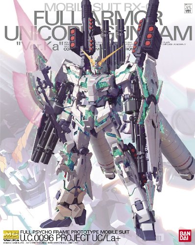 RX-0 Full Armor Unicornio Gundam (Ver. Ka version)-1/100 escala-MG (#150) Kidou Senshi Gundam UC-Bandai