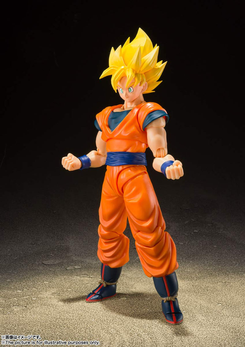 H. figuarts "Dragon Ball Z" fils de super Saiyan gokou pleine puissance