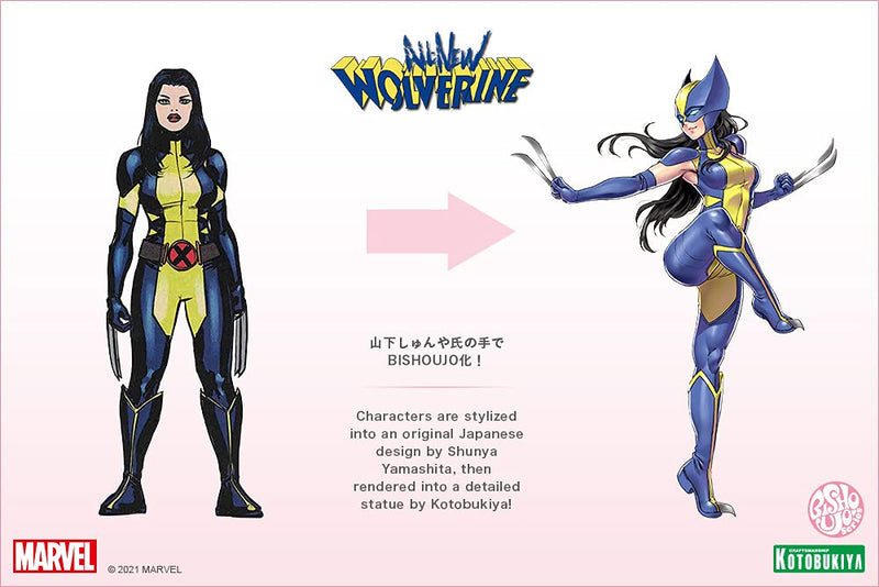 "X-Men" Marvel Universe Marvel Bishoujo Wolverine Laura Kinney