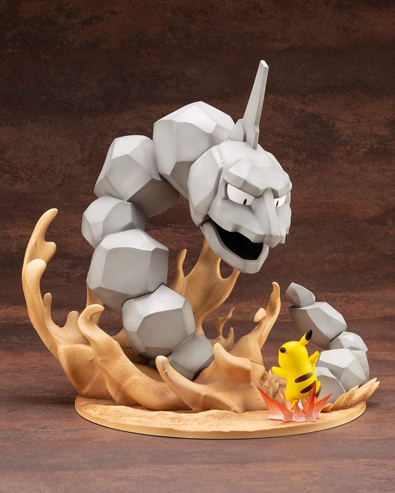 Pokemon / Monstruos de bolsillo - Artfx J Onix / Iwark vs. Pikachu (kotobukiya)