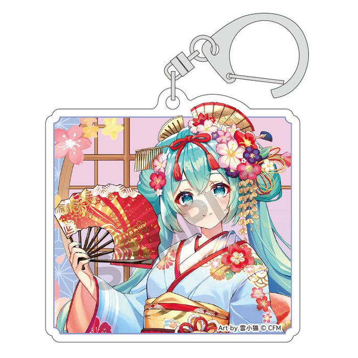 Hatsune Miku Trading Acrylic Key Chain Kyoto