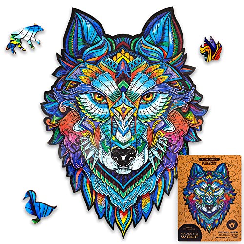 Majestic Wolf 700 Piece RS Size