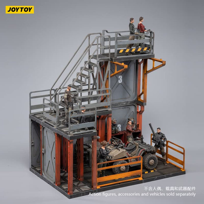 JOYTOY Battle for the Stars Mecha Depot Testing Area 1/18 Scale Diorama