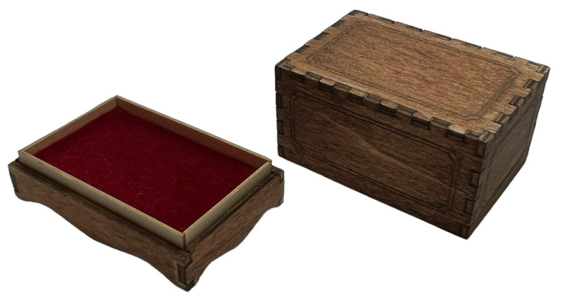 1/12 "Cinderella" Glass Shoes & Wooden Box SP-011