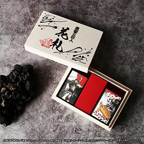 Character-Traditional Toy "Attack on Titan" Original Hanafuda (Wooden Box Ver.)