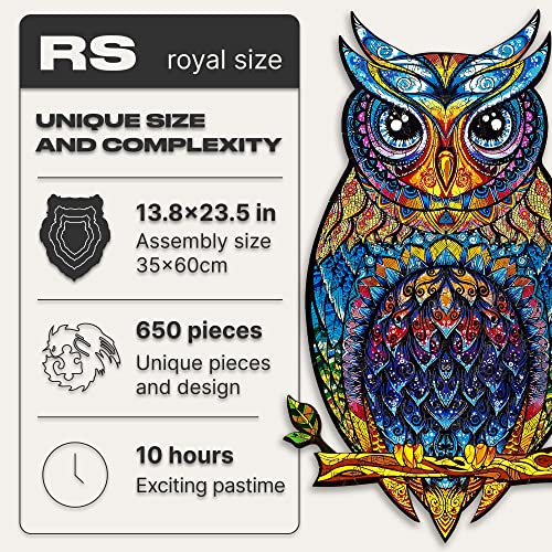 Charming Owl 650 Piece RS Size