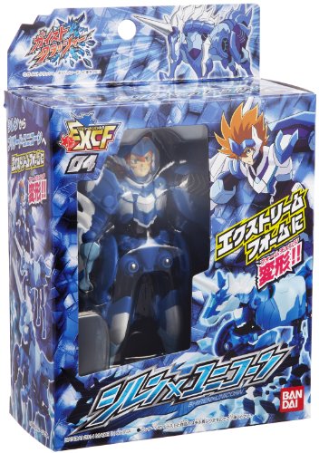 Blizzard Unicorn  Shiren Quartzheart  EX Change Figure (04) Gaist Crusher - Bandai