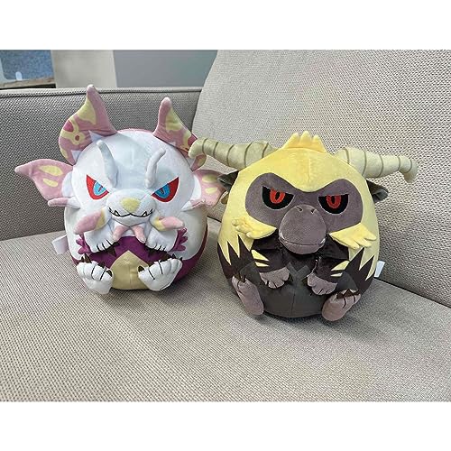 "Monster Hunter" Fuwa Tama Plush Furious Rajang