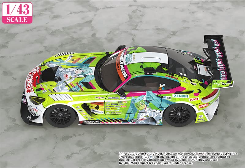 Hatsune Miku GT Project 1/43 GOOD SMILE Hatsune Miku AMG 2022 SUPER GT Rd.5 Ver.