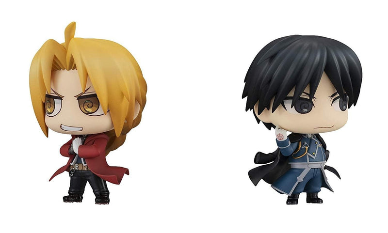 Chimi Mega Compañero De La Serie! Hagane no Renkinjutsushi Fullmetal Alchemist - Edward Elric y Roy Mustang (MegaHouse)